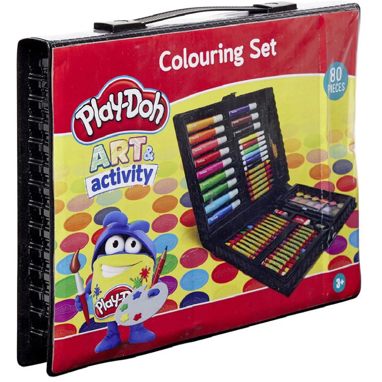 Mallette de coloriage Play Doh 80 pièces