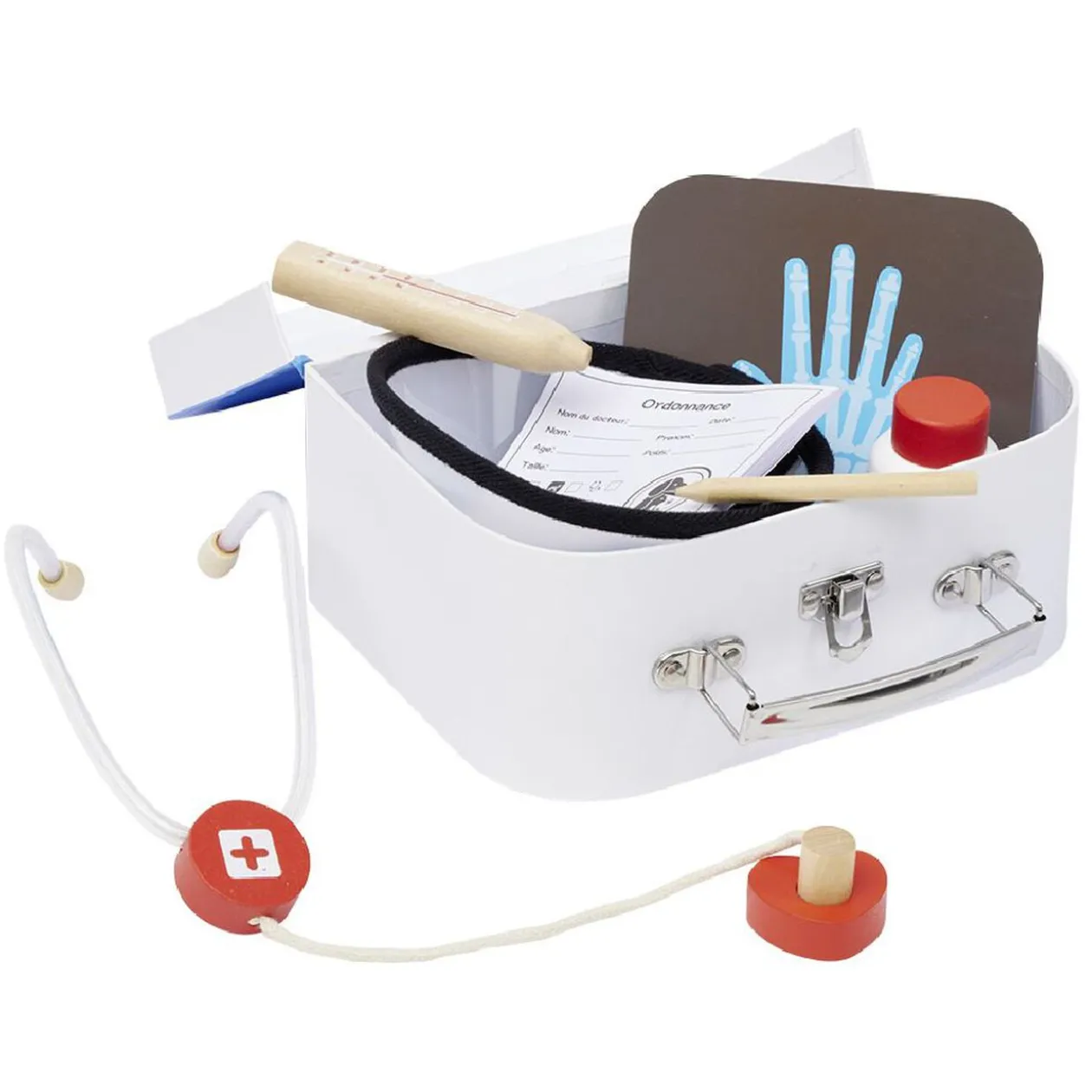 Mallette de jeu vétérinaire 7 pièces