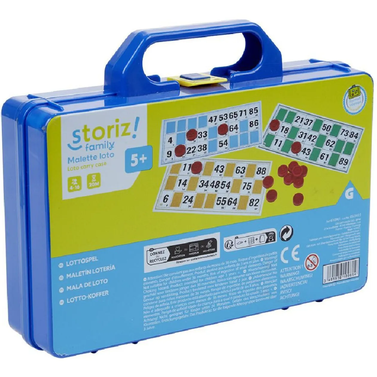 Mallette de loto format voyage