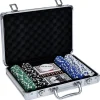 Mallette de poker en aluminium 200 jetons