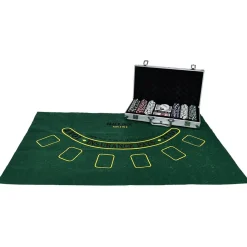 Mallette de poker en aluminium 300 jetons