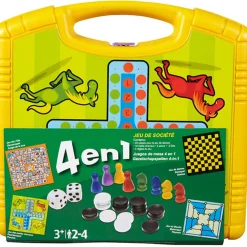 Mallette jeu de société 4 en 1