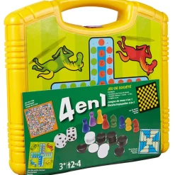 Mallette jeu de société 4 en 1