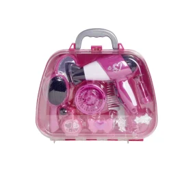 Mallette salon de beauté rose