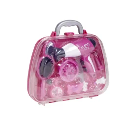 Mallette salon de beauté rose