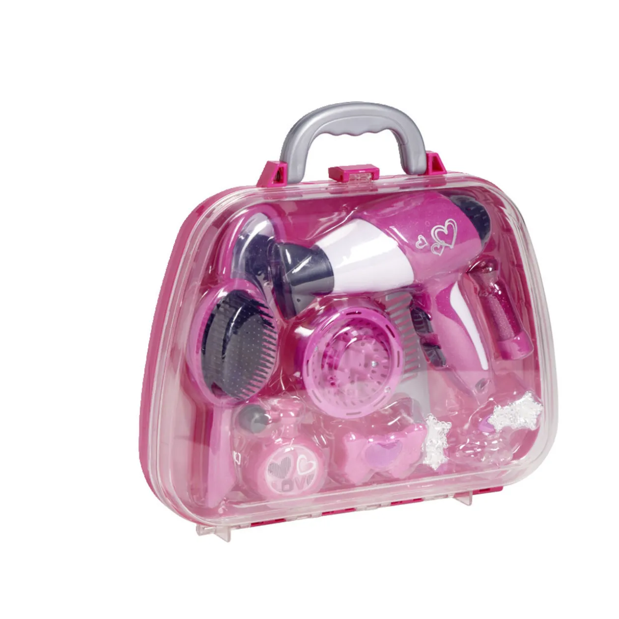 Mallette salon de beauté rose