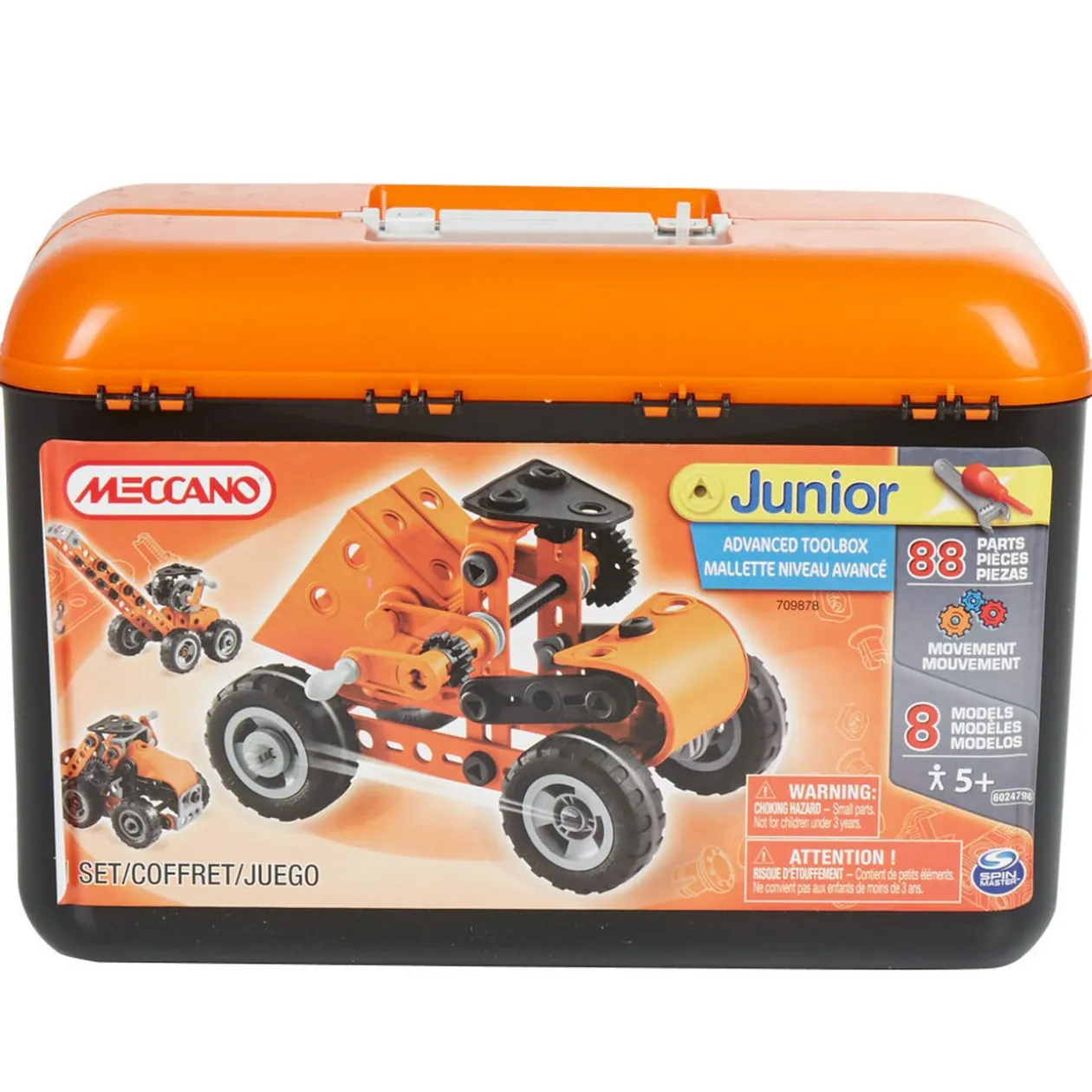 Mallette véhicule mécano à construire