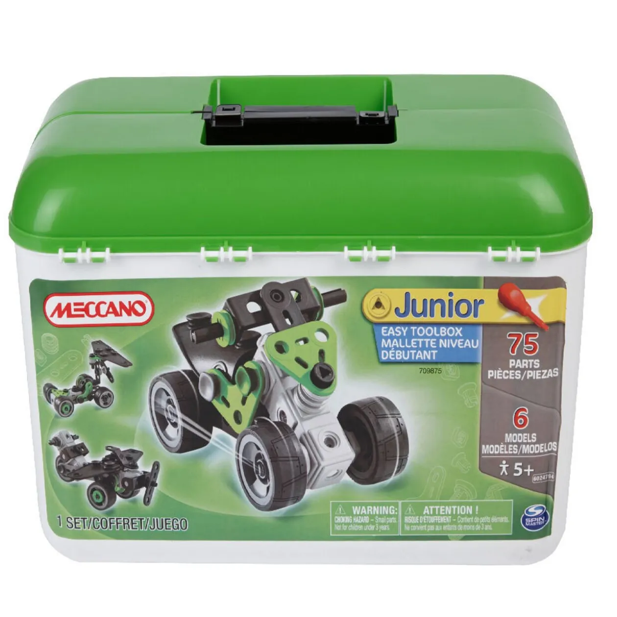 Mallette véhicule Meccano 75 pièces