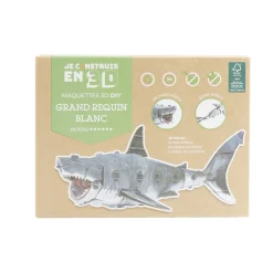 Maquette 3D requin enfant 99 pièces 44x25xH16cm