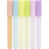 Marqueur acrylique pastel pointe moyenne 2-3mm x6