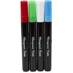 Marqueur craie multicolore X4