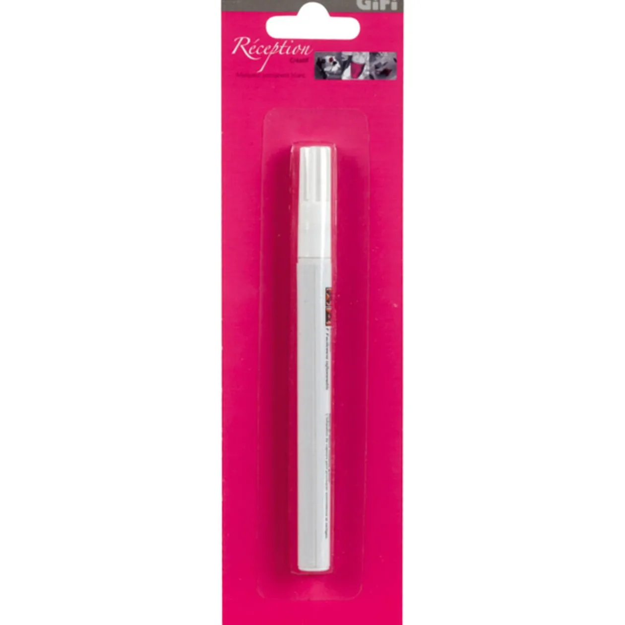 Marqueur permanent blanc