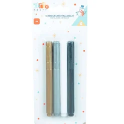 Marqueurs 4 couleurs