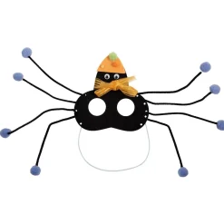 Masque araignée à créer Halloween enfant