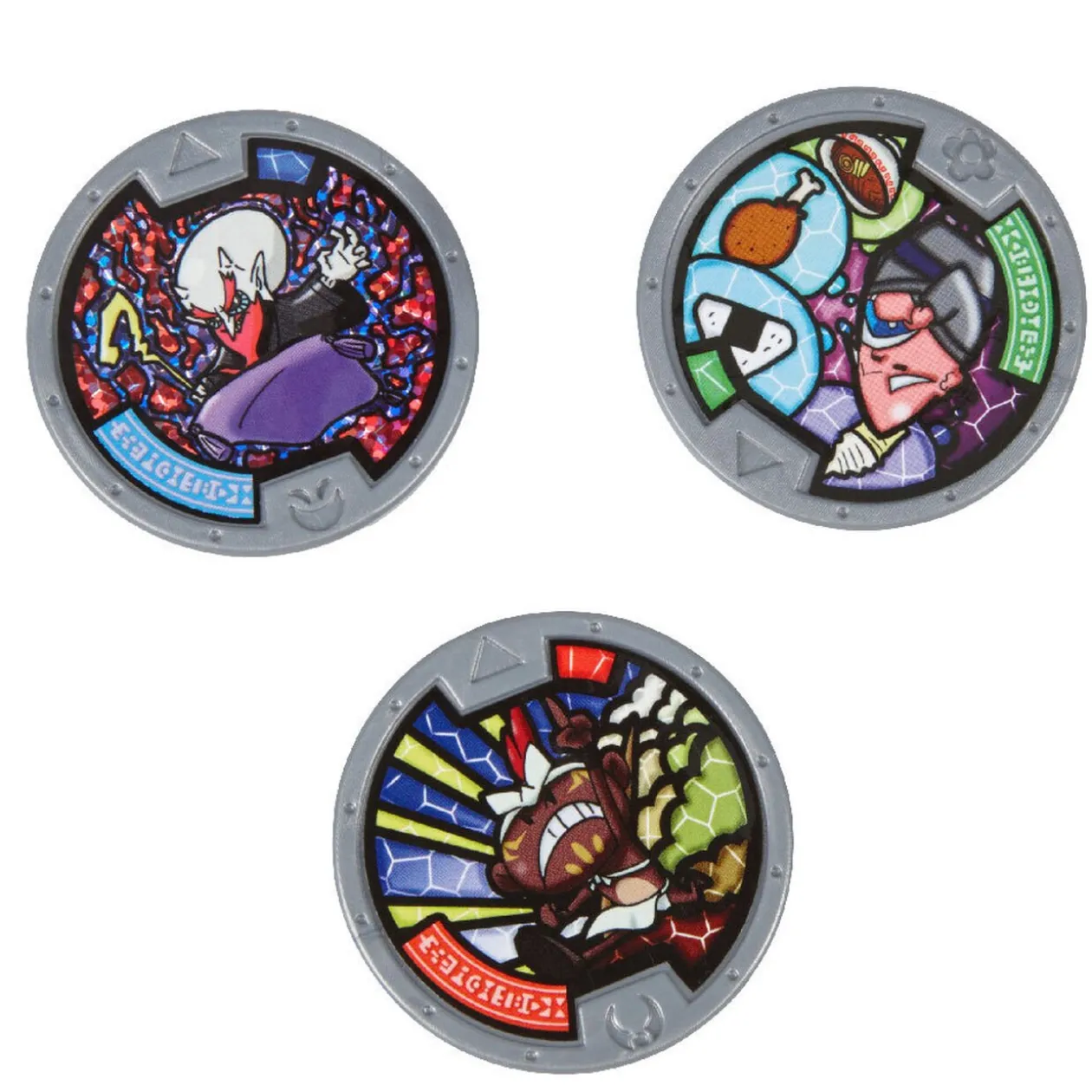 Médaillon Yo-kai Watch x3