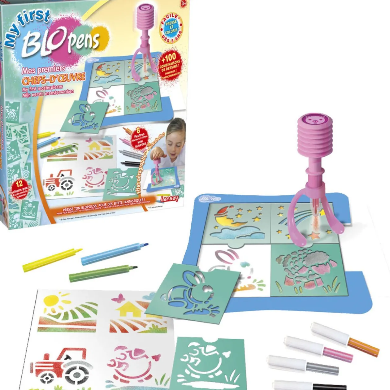 Mes premiers chefs d'oeuvres Blopens Lansay