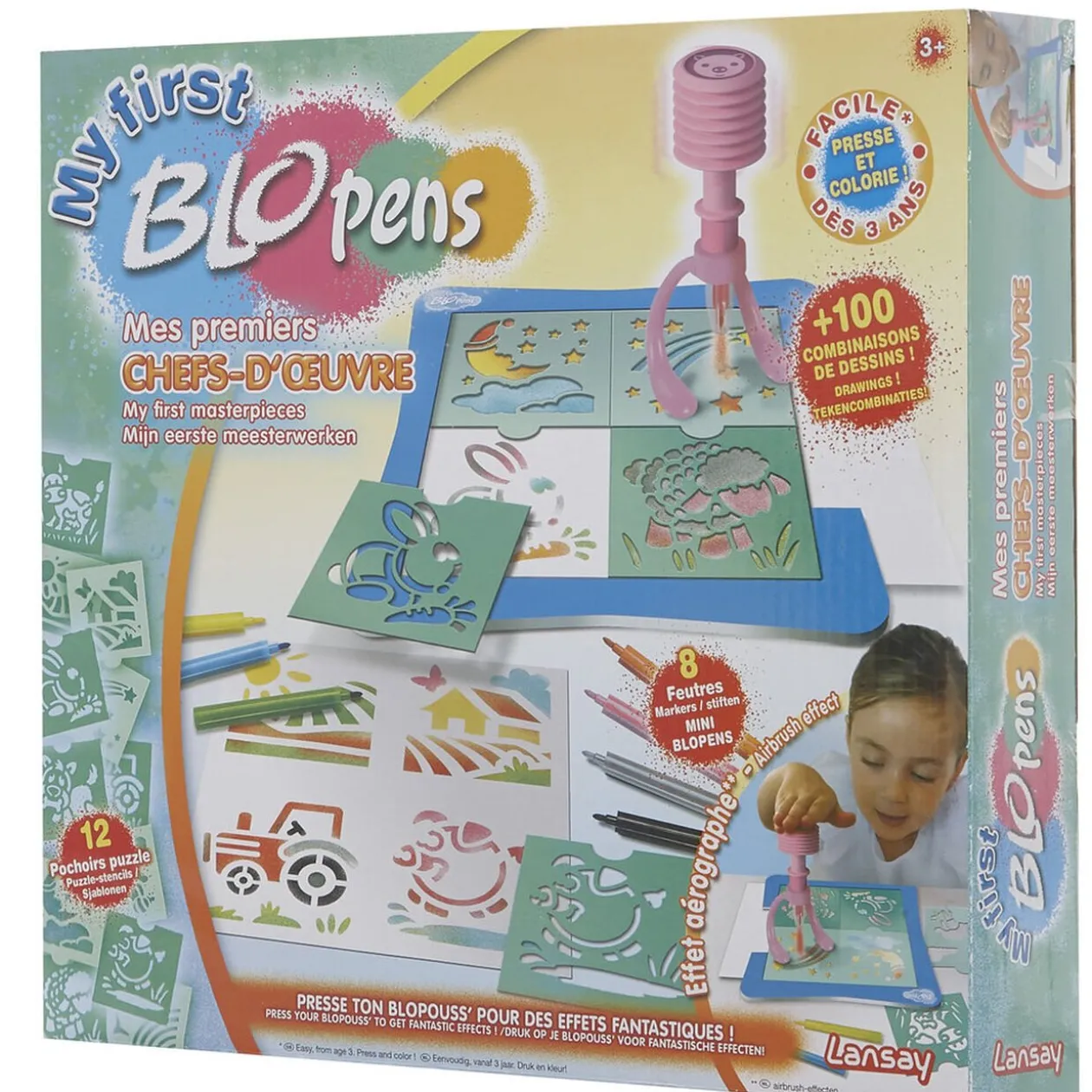 Mes premiers chefs d'oeuvres Blopens Lansay