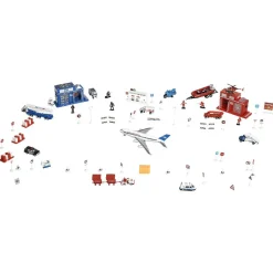 Méga pack aéroport avec avion de ligne
