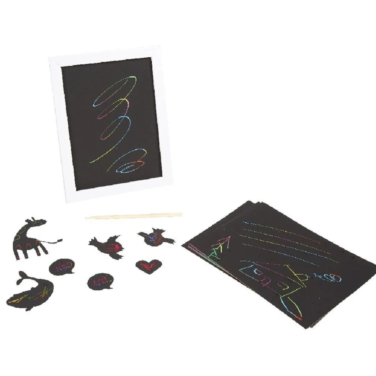 Méga pack XL création carte à gratter