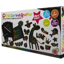Méga pack XL création carte à gratter