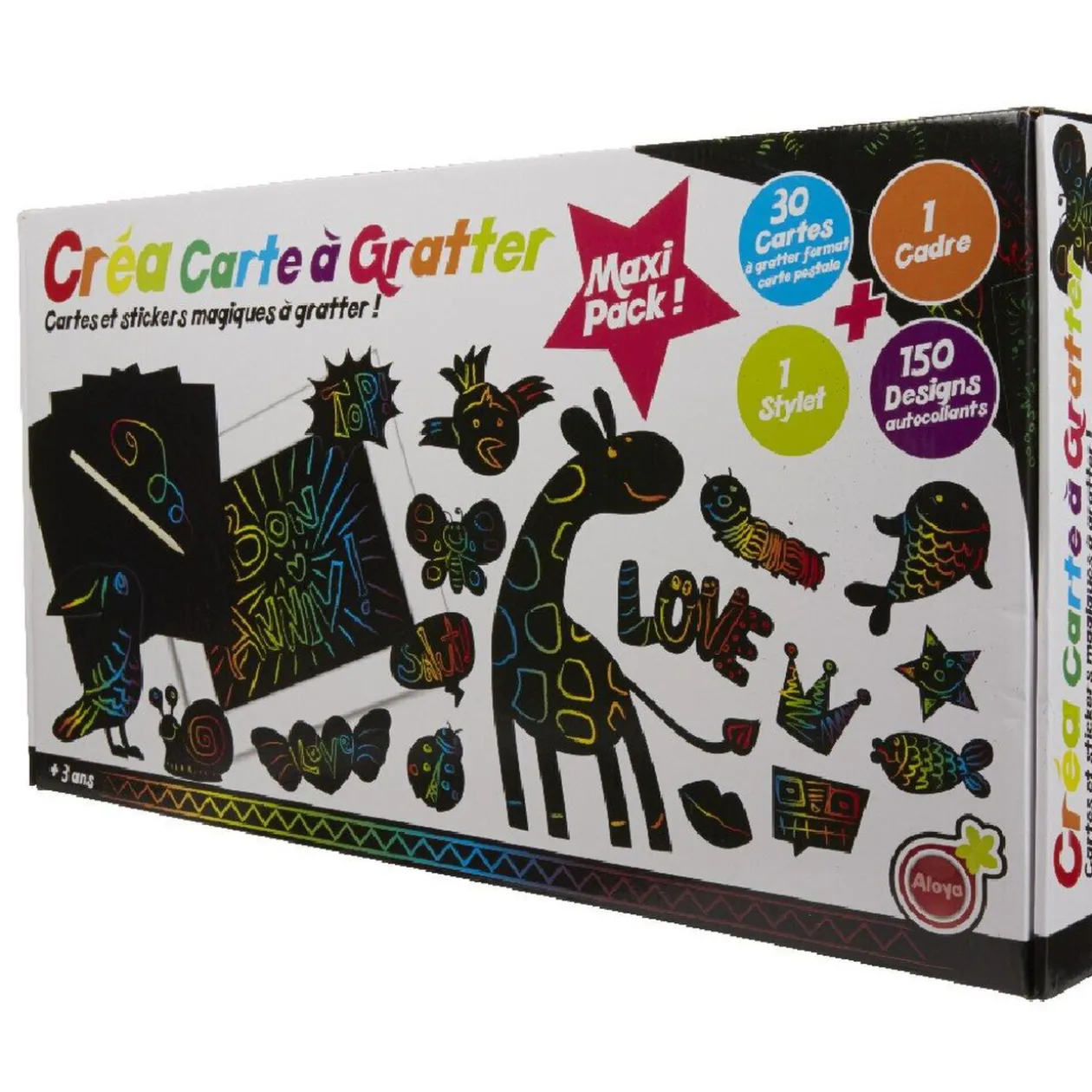 Méga pack XL création carte à gratter