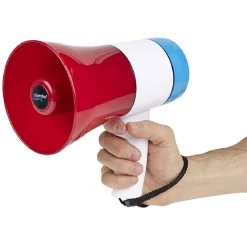 Mégaphone enceinte 20W bleu