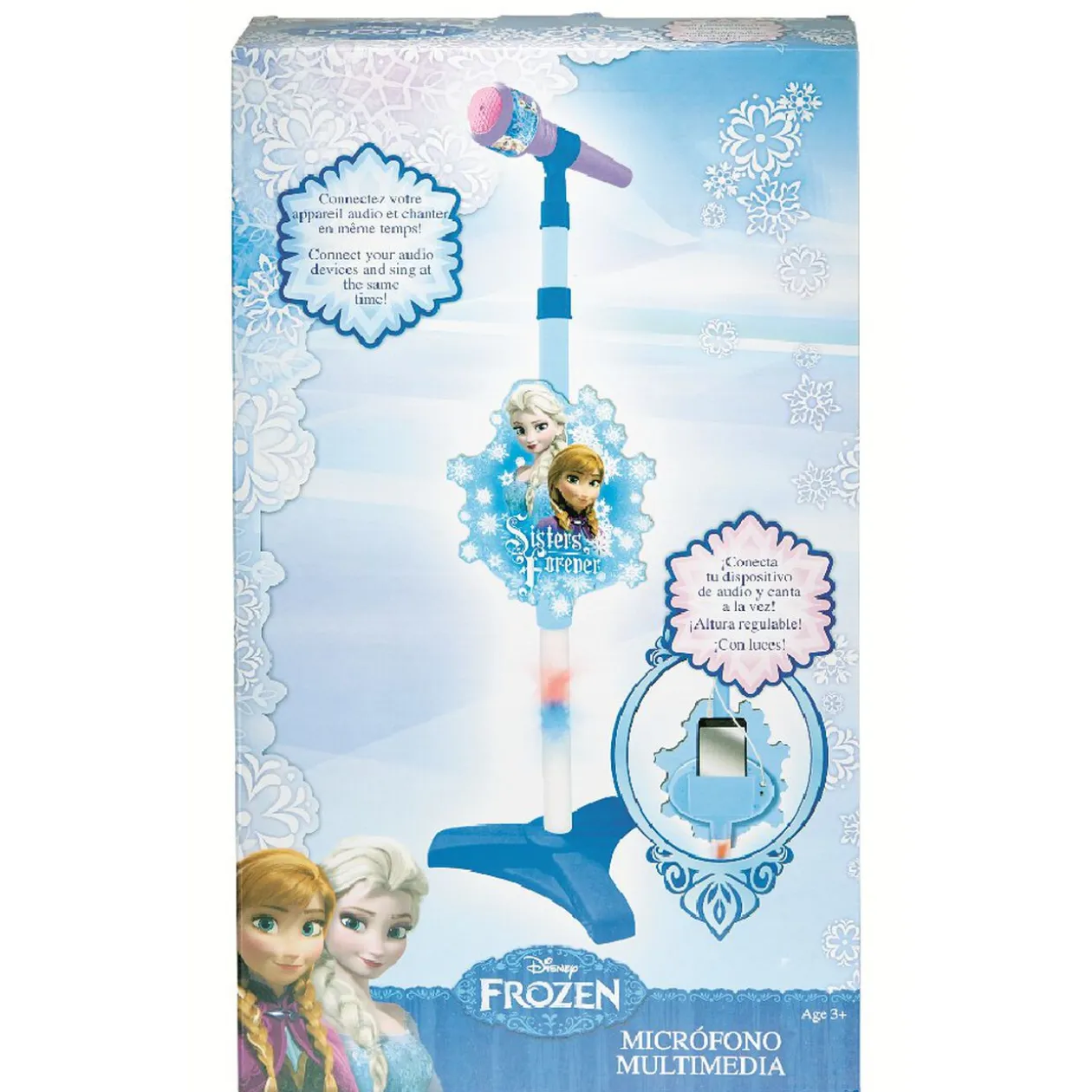 Micro connexion smartphone La reine des Neiges