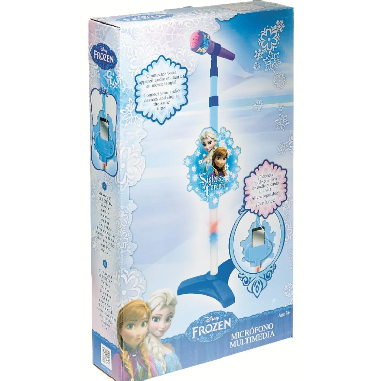 Micro connexion smartphone La reine des Neiges