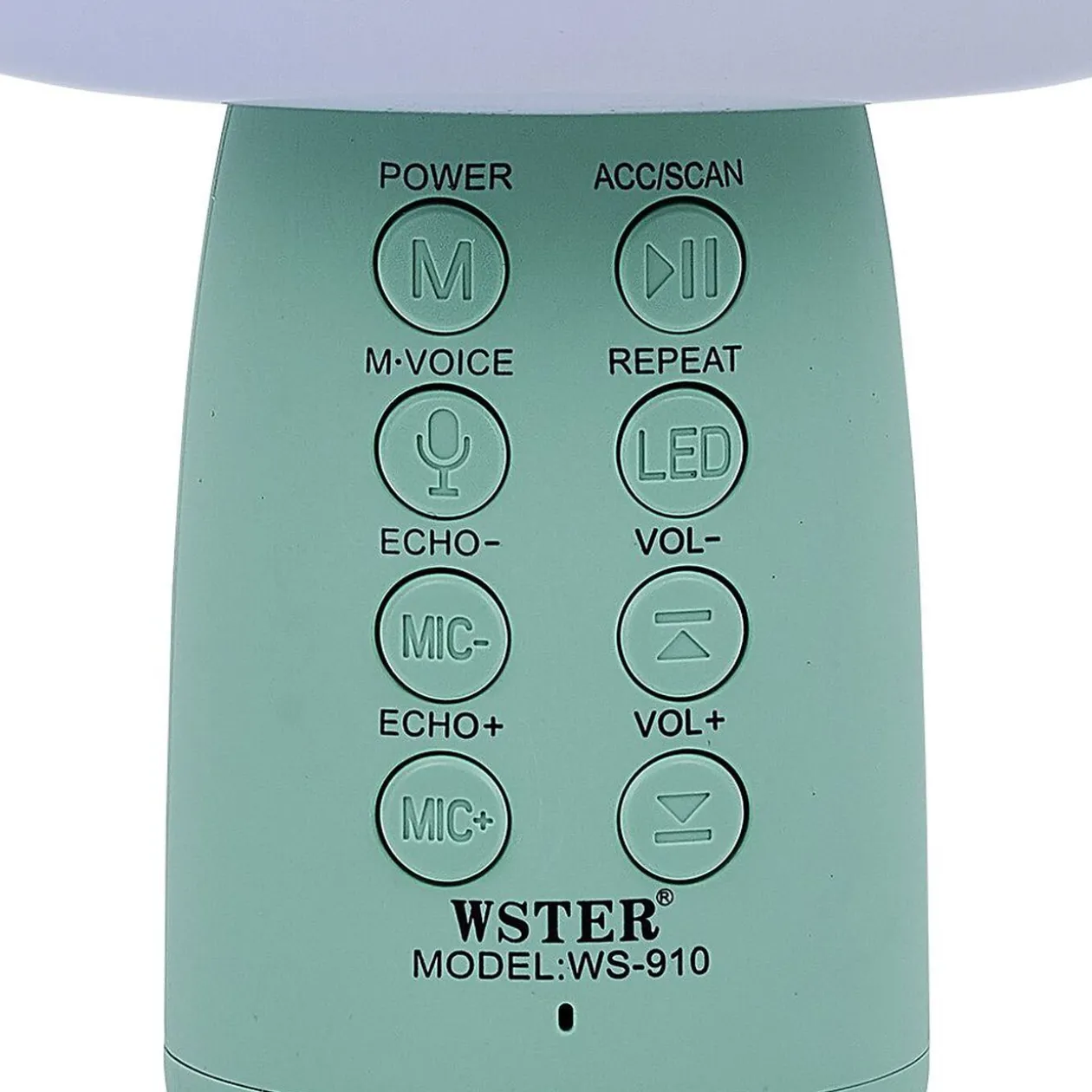 Micro karaoké et veilleuse bluetooth XL forme champignon