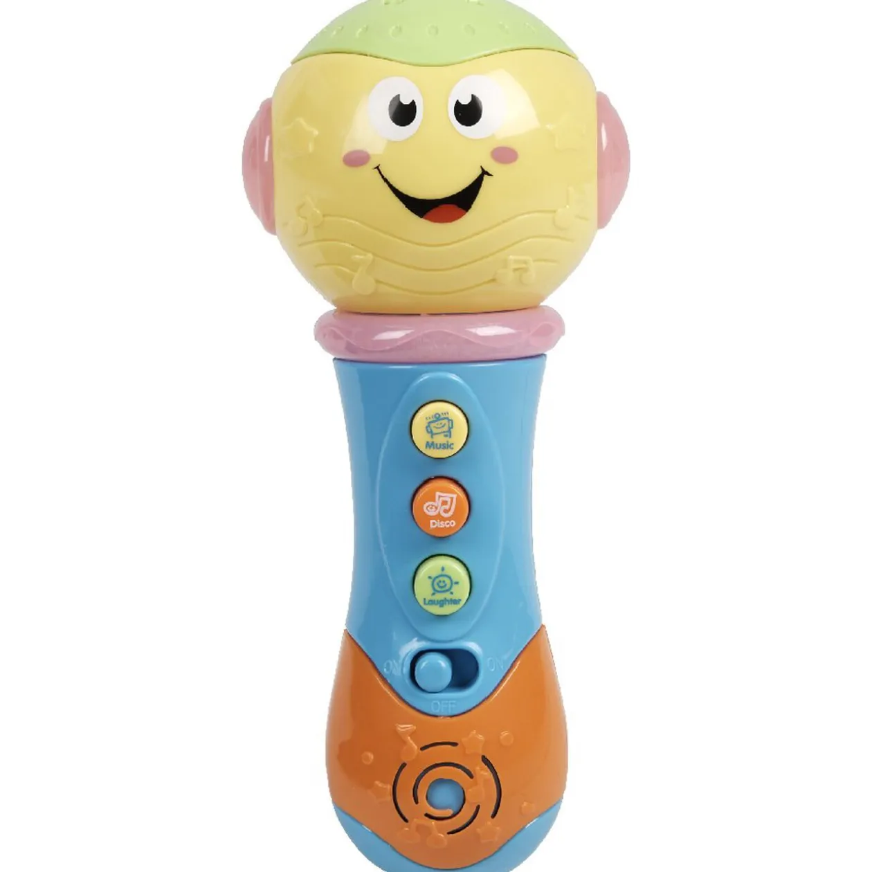 Microphone lumineux et sonore