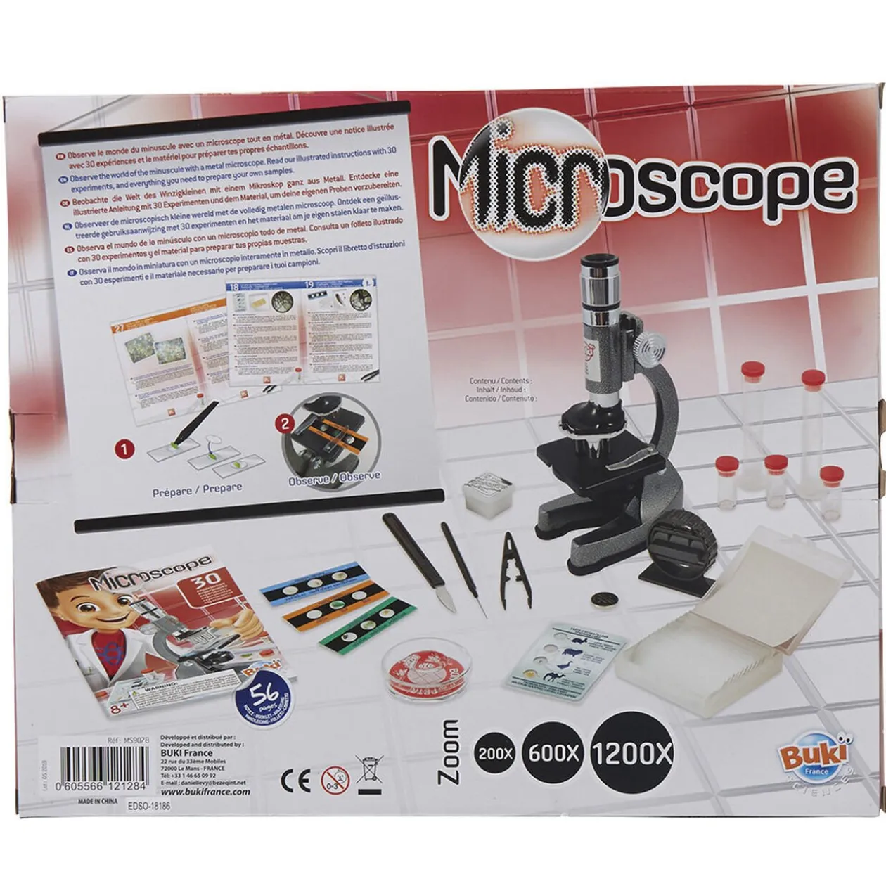 Microscope Buki 30 expériences