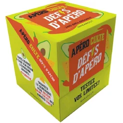Mini boîte Apéro culte Défis d'apéro - Hachette