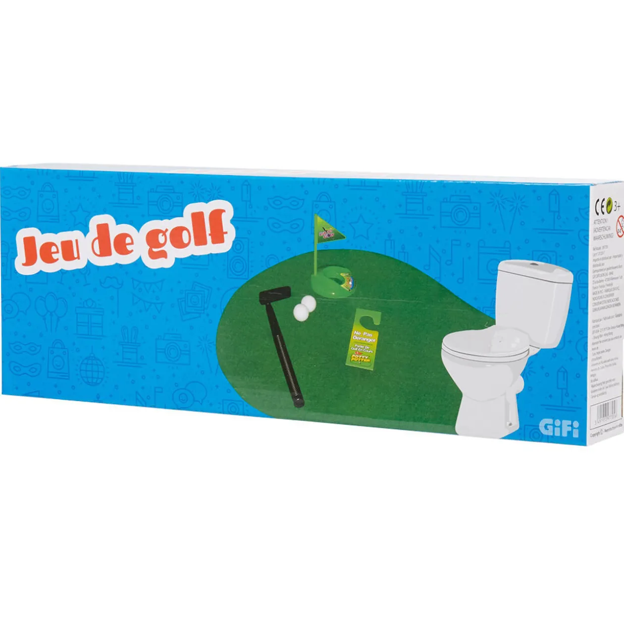 Mini golf de toilette