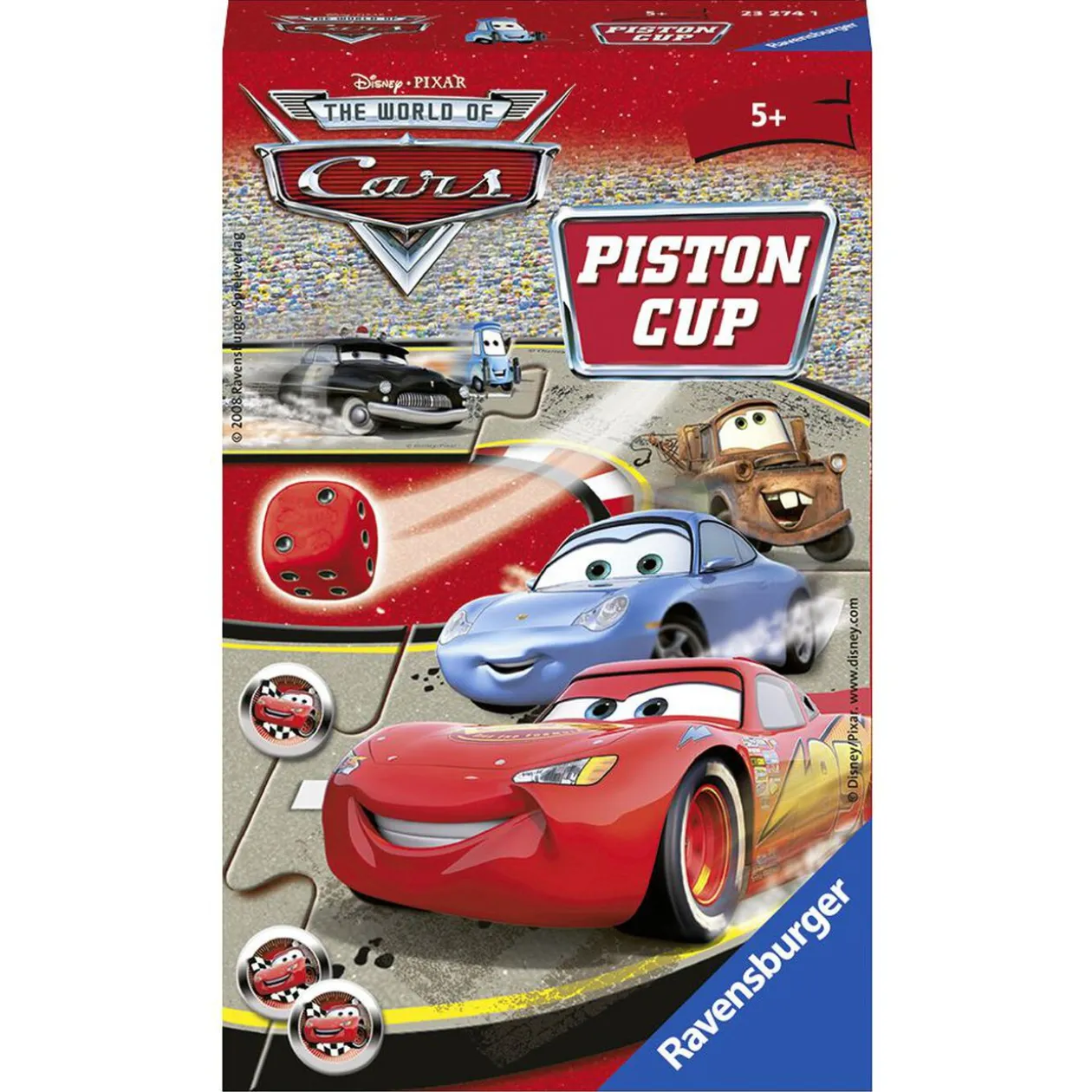Mini jeu de course Cars Piston Cup