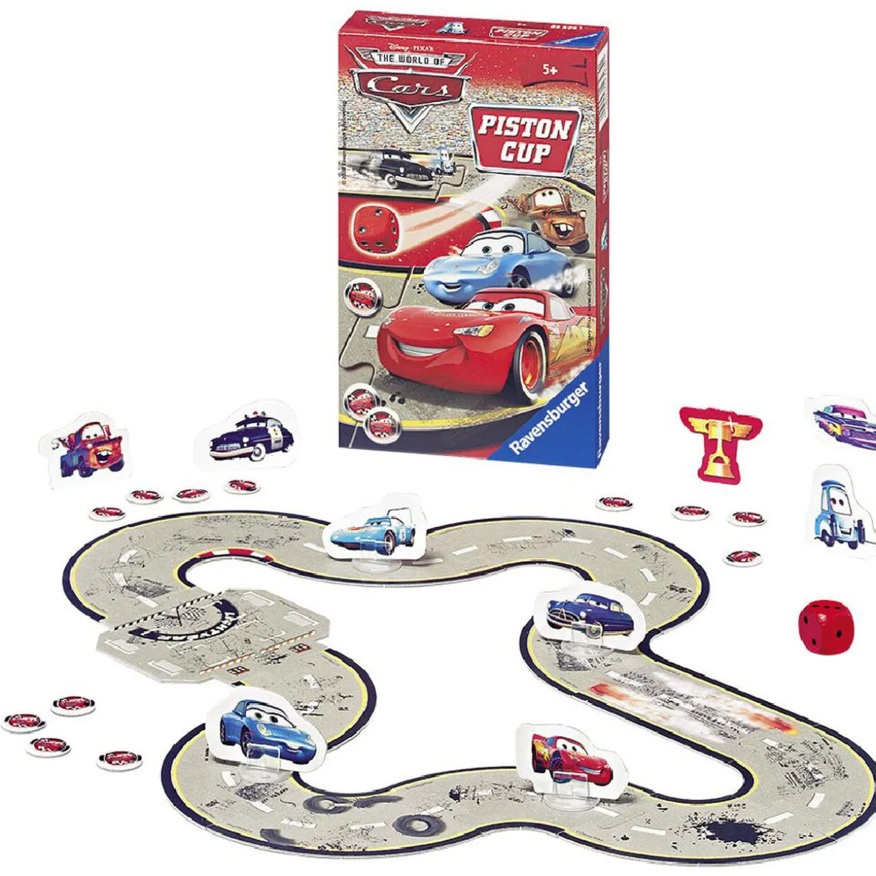 Mini jeu de course Cars Piston Cup