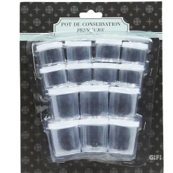 Mini pot de conservation pour peinture x14