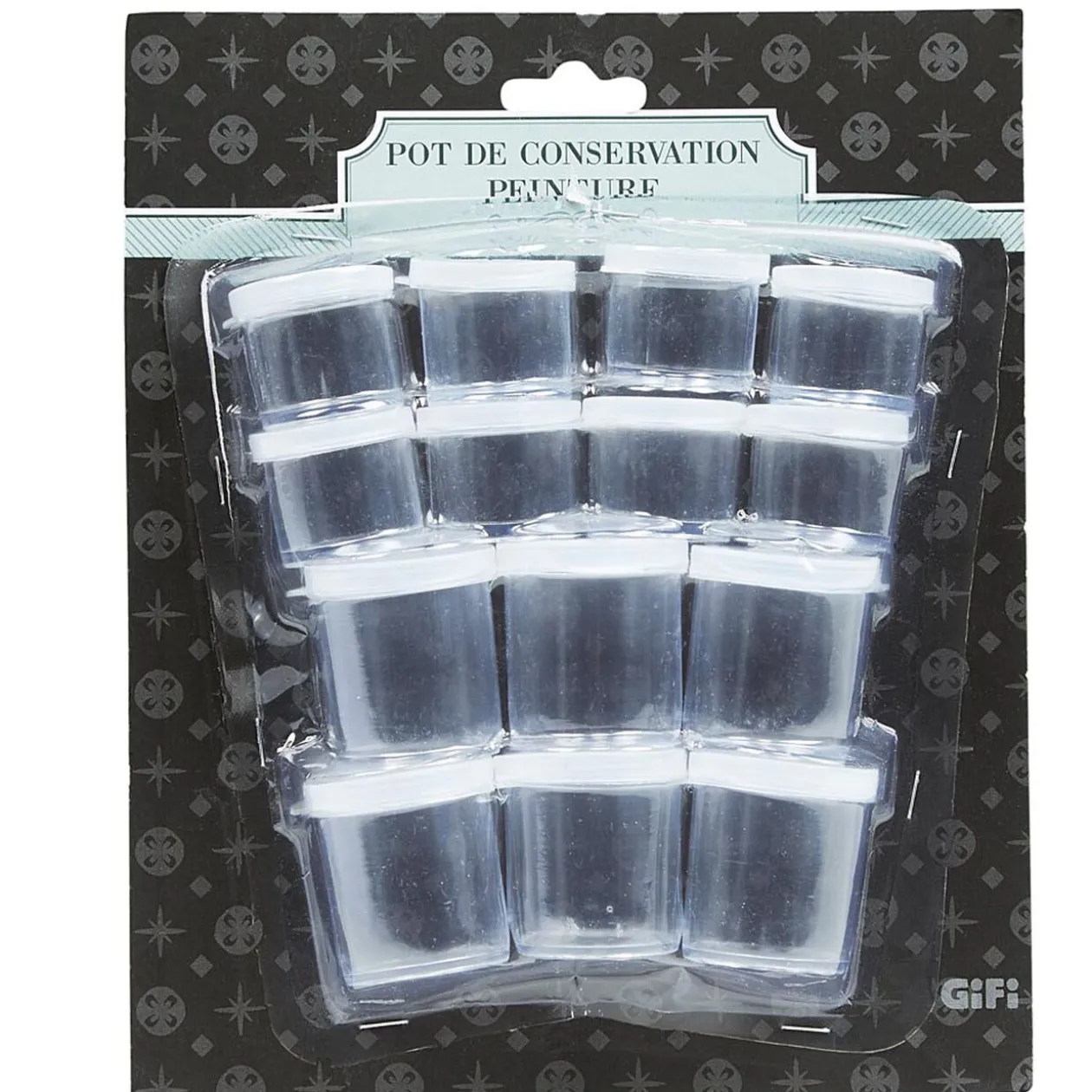 Mini pot de conservation pour peinture x14