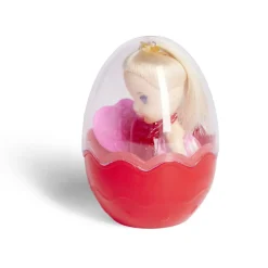 Mini poupée dans oeuf Ø5,8xH8,7cm - 4 modèles