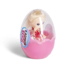 Mini poupée dans oeuf Ø5,8xH8,7cm - 4 modèles