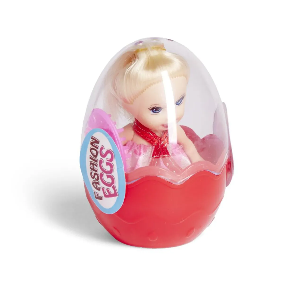 Mini poupée dans oeuf Ø5,8xH8,7cm - 4 modèles