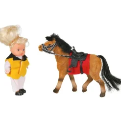 Mini poupée et poney
