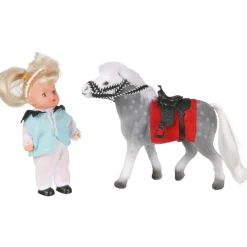 Mini poupée et poney