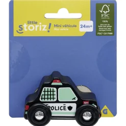 Mini véhicule en bois L.20x9 cm