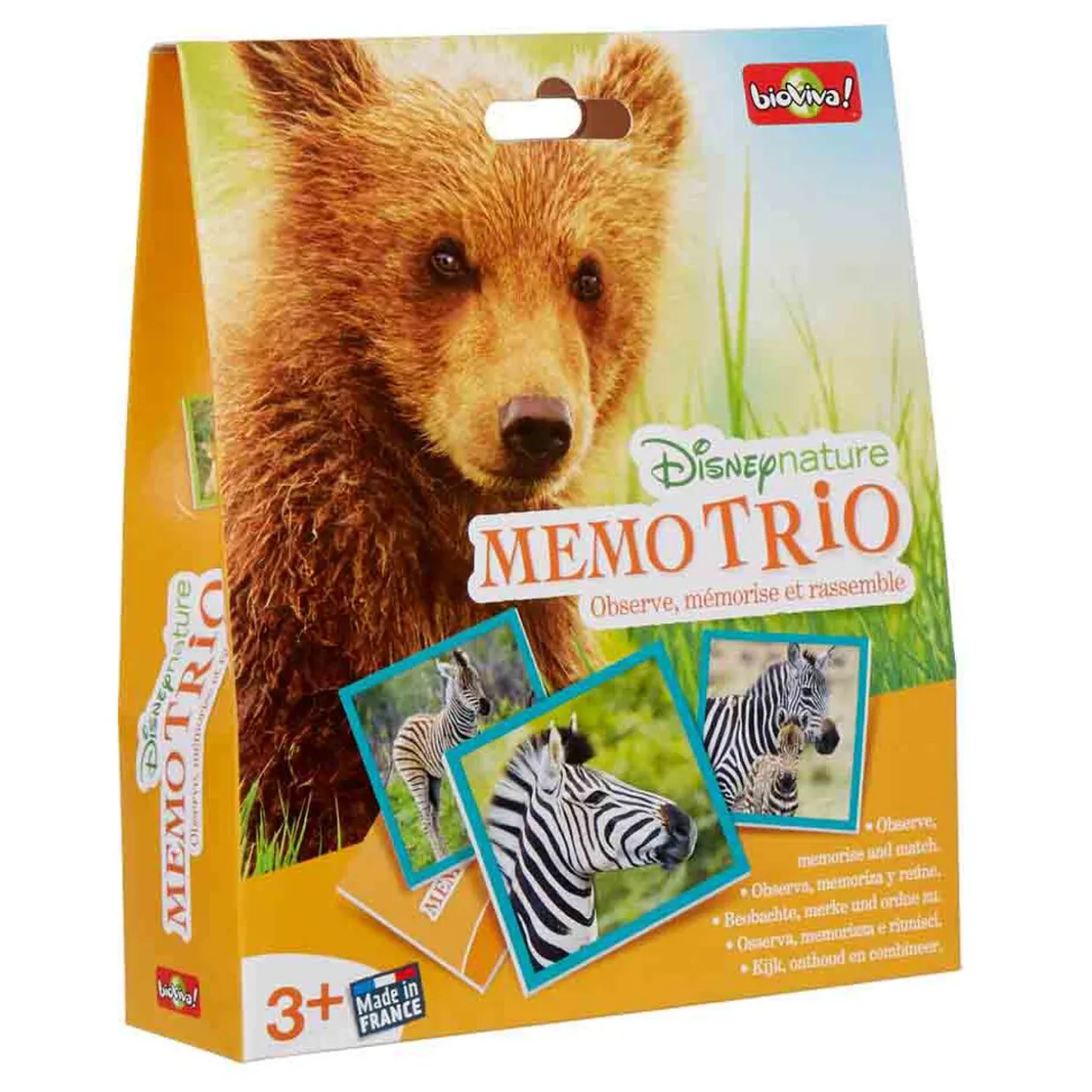 Mémo famille animaux Disney Nature