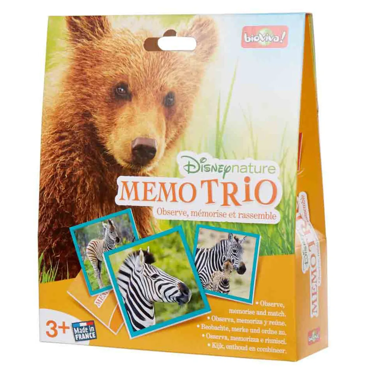 Mémo famille animaux Disney Nature