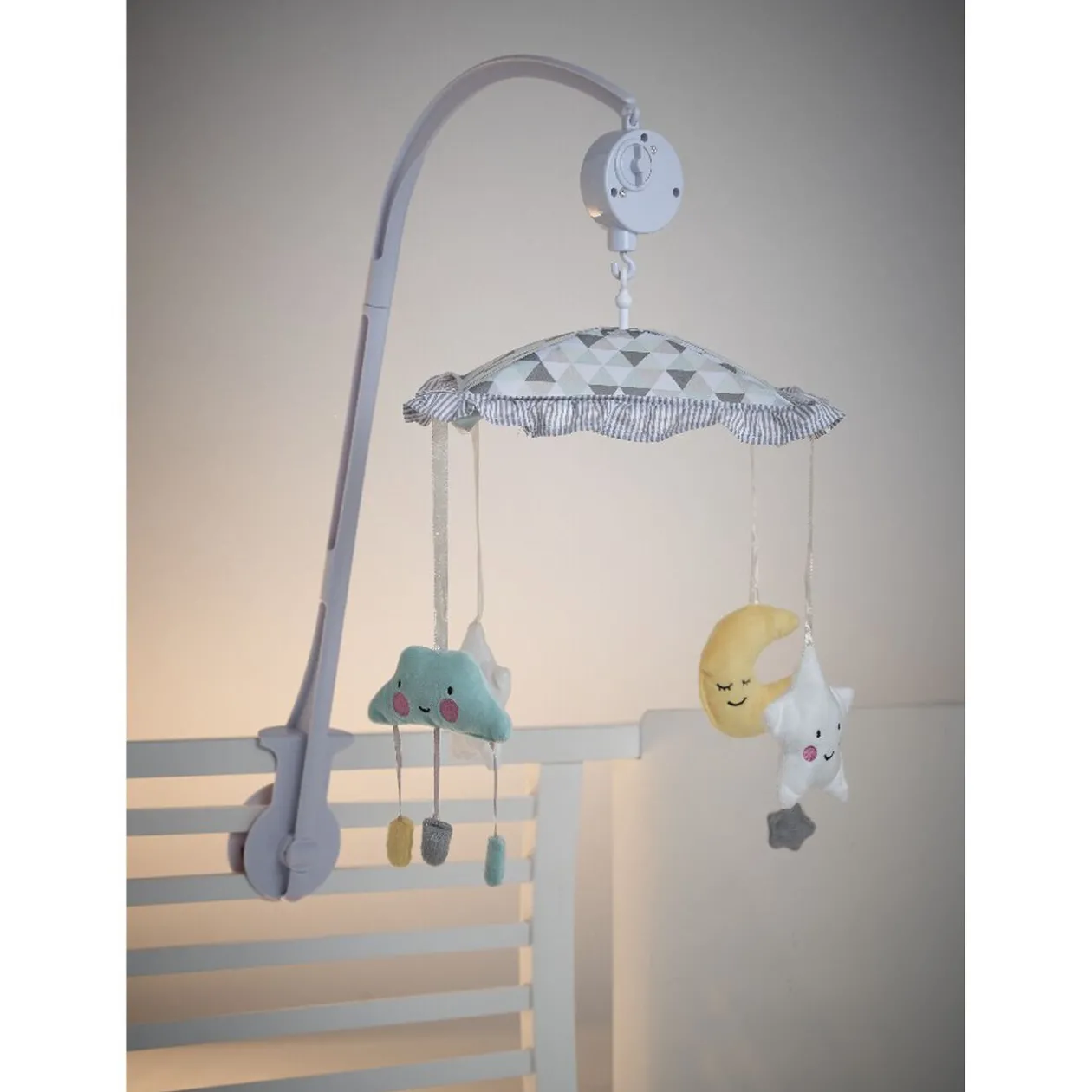 Mobile musical pour lit de bébé