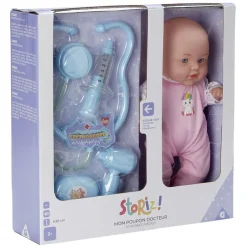 Mon poupon docteur - 6 sons - H30 cm