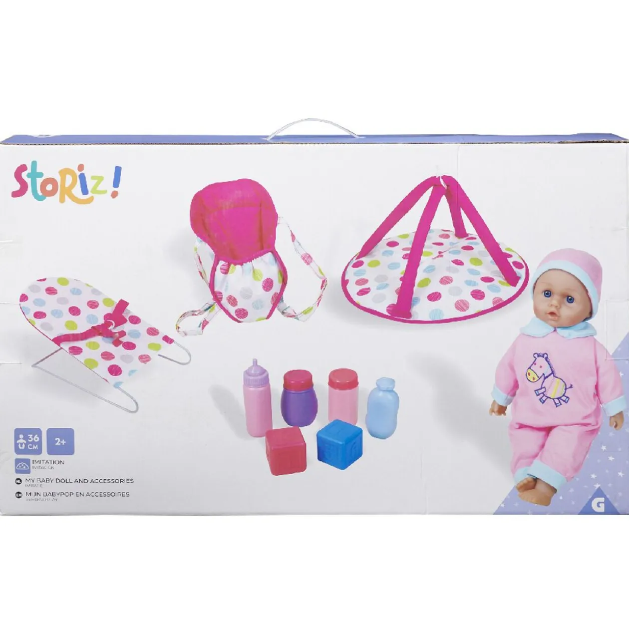 Mon poupon et ses accessoires x8