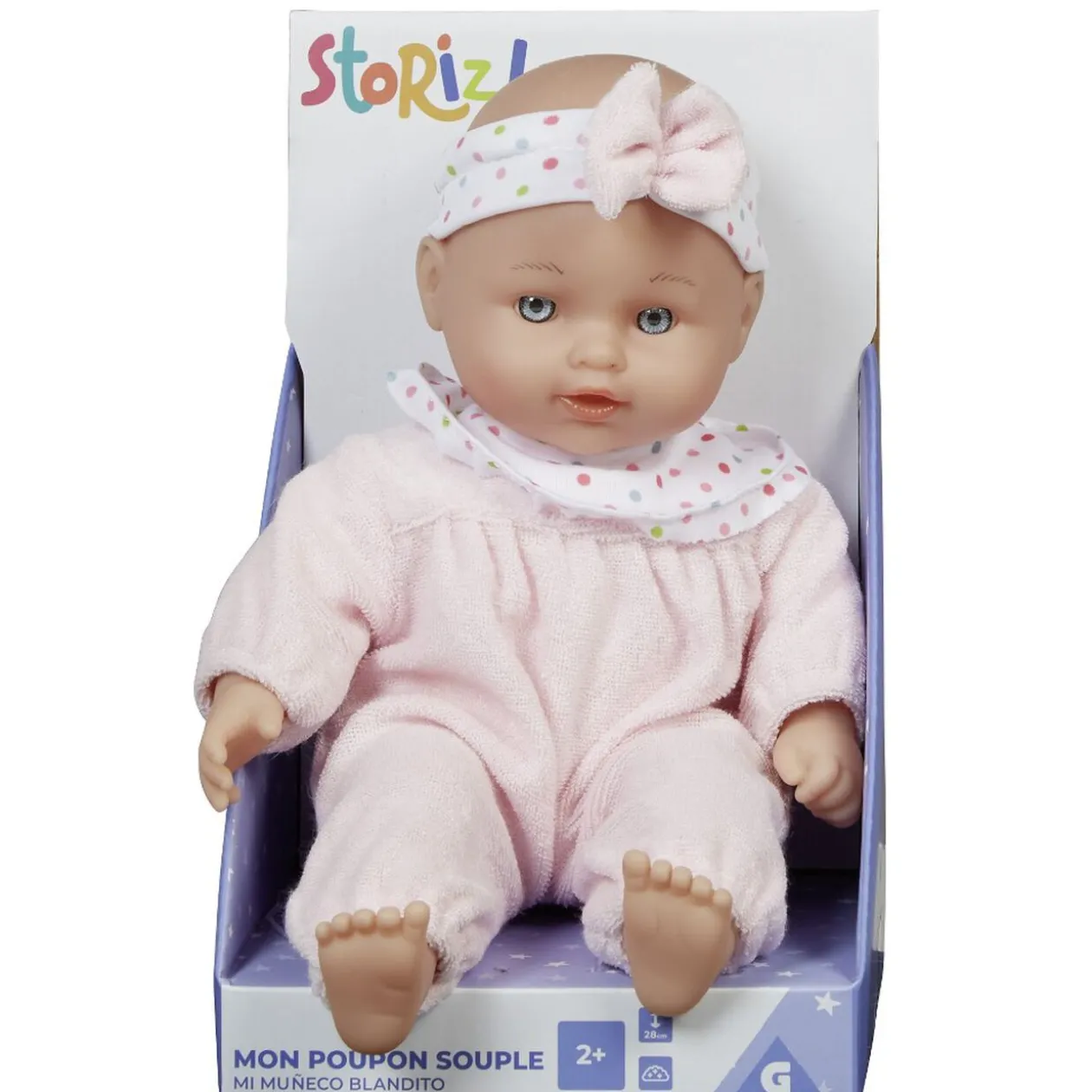 Mon poupon souple douceur tenue rose