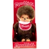 Monchhichi garçon bavoir rouge